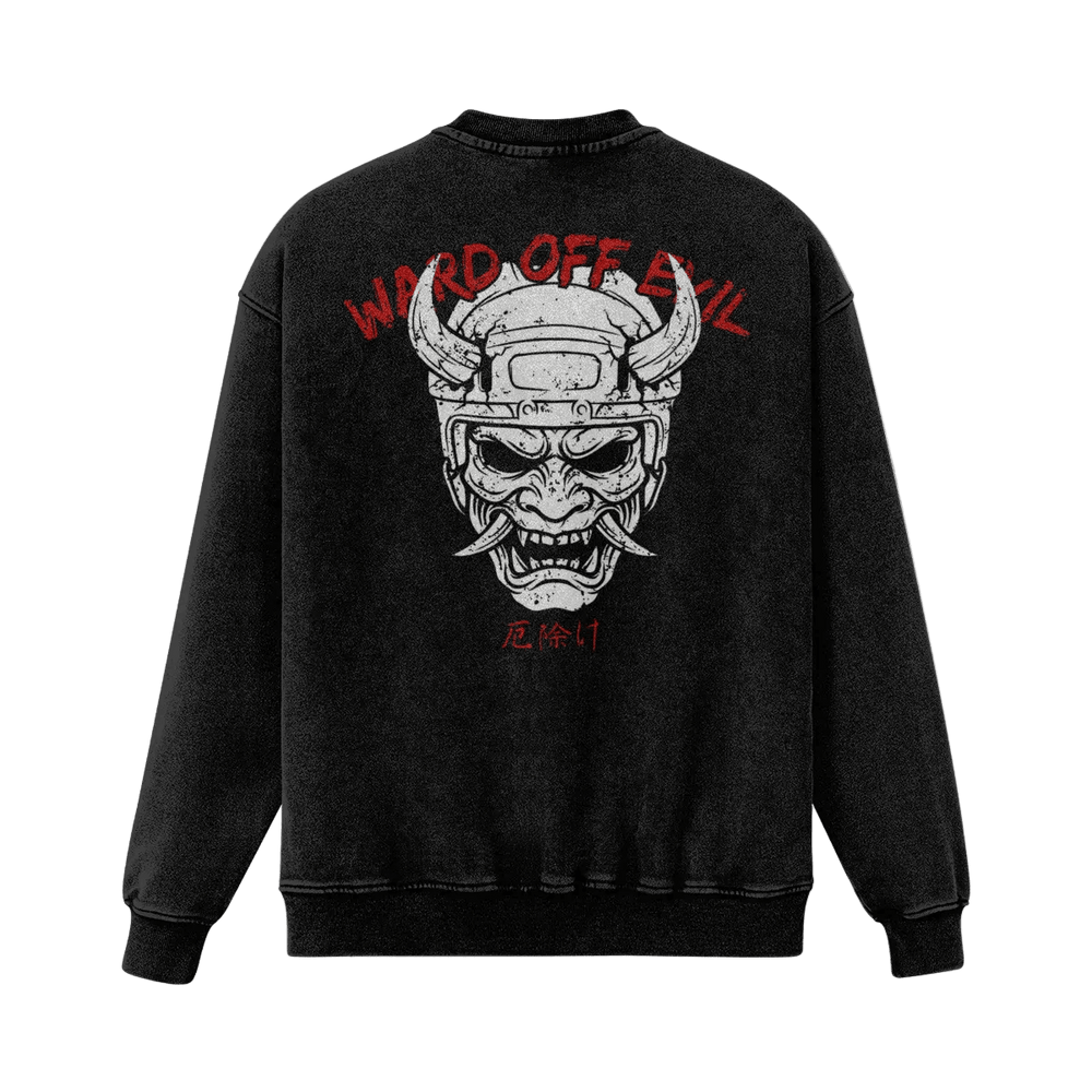 Ward Off Evil | Oversized Heavyweight Sweatshirt - Pajer Hockey