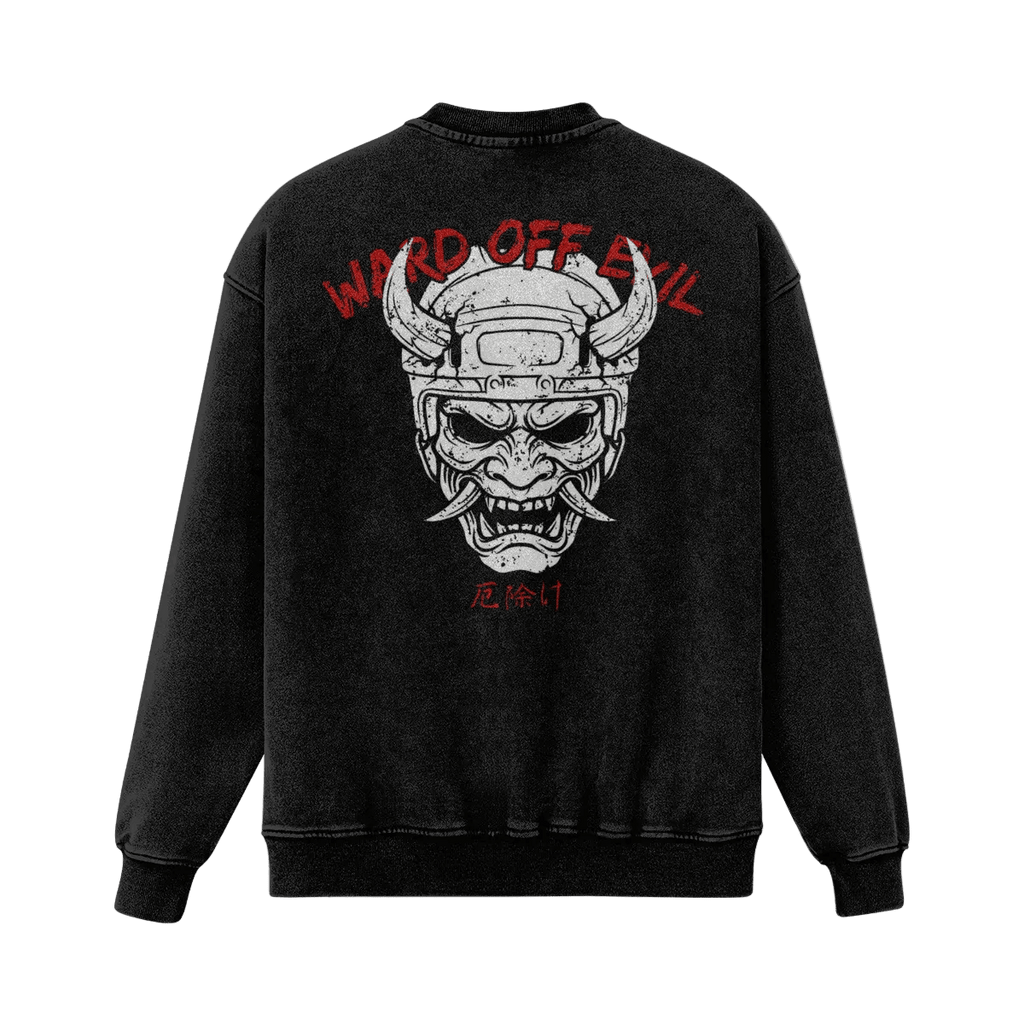 Ward Off Evil | Oversized Heavyweight Sweatshirt - Pajer Hockey