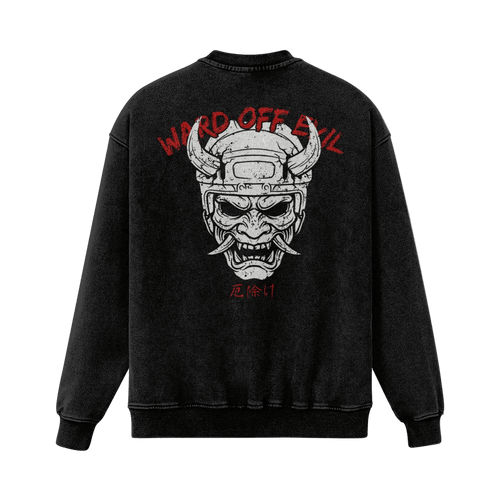 Ward Off Evil | Oversized Heavyweight Sweatshirt - Pajer Hockey