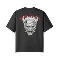Ward Off Evil | Oversized Raw Hem Heavyweight Tee - Pajer Hockey