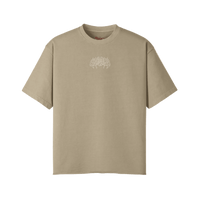 Ward Off Evil | Oversized Raw Hem Heavyweight Tee - Pajer Hockey